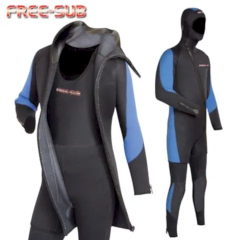 Elbise - Club - 5 mm (Çift Parça, İki Parça Dalış Elbisesi) - 5mm