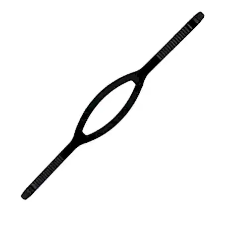 Maske Bağı -S-8 Siyah Silikon(20li paket)