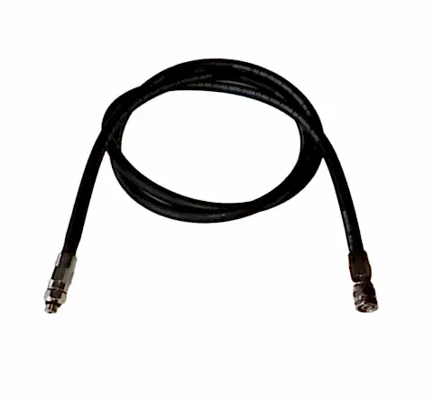 Özel Ölçü Alçak Basınç Hortumu-Siyah 210 cm