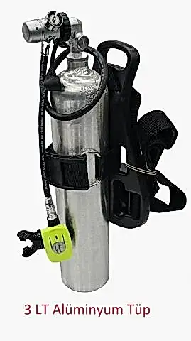 3 L. Tekne Scuba Set - Çantasız