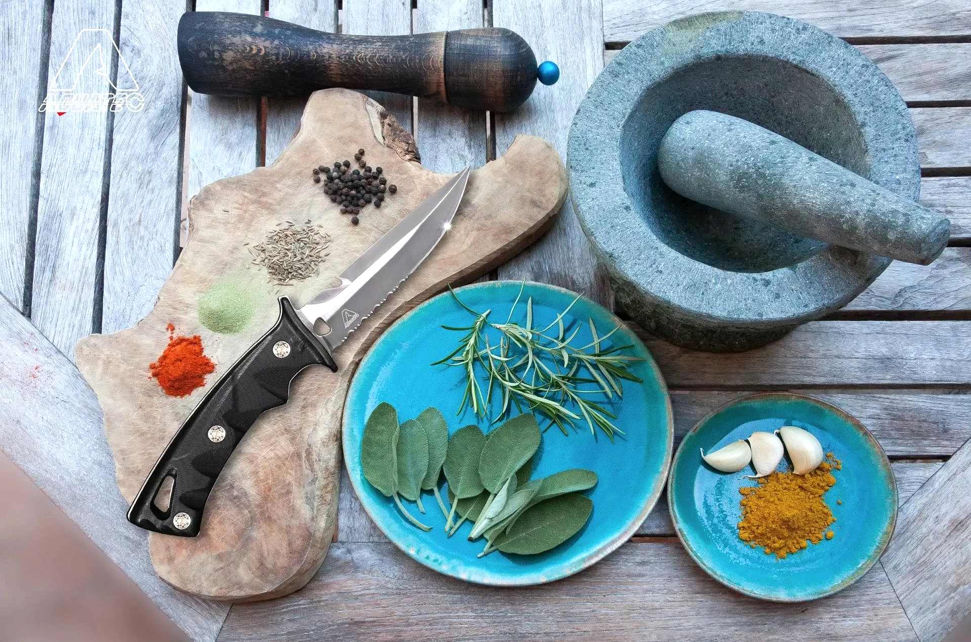 KN-240AC Bıçak - NightFall (Dalış Bıçağı)