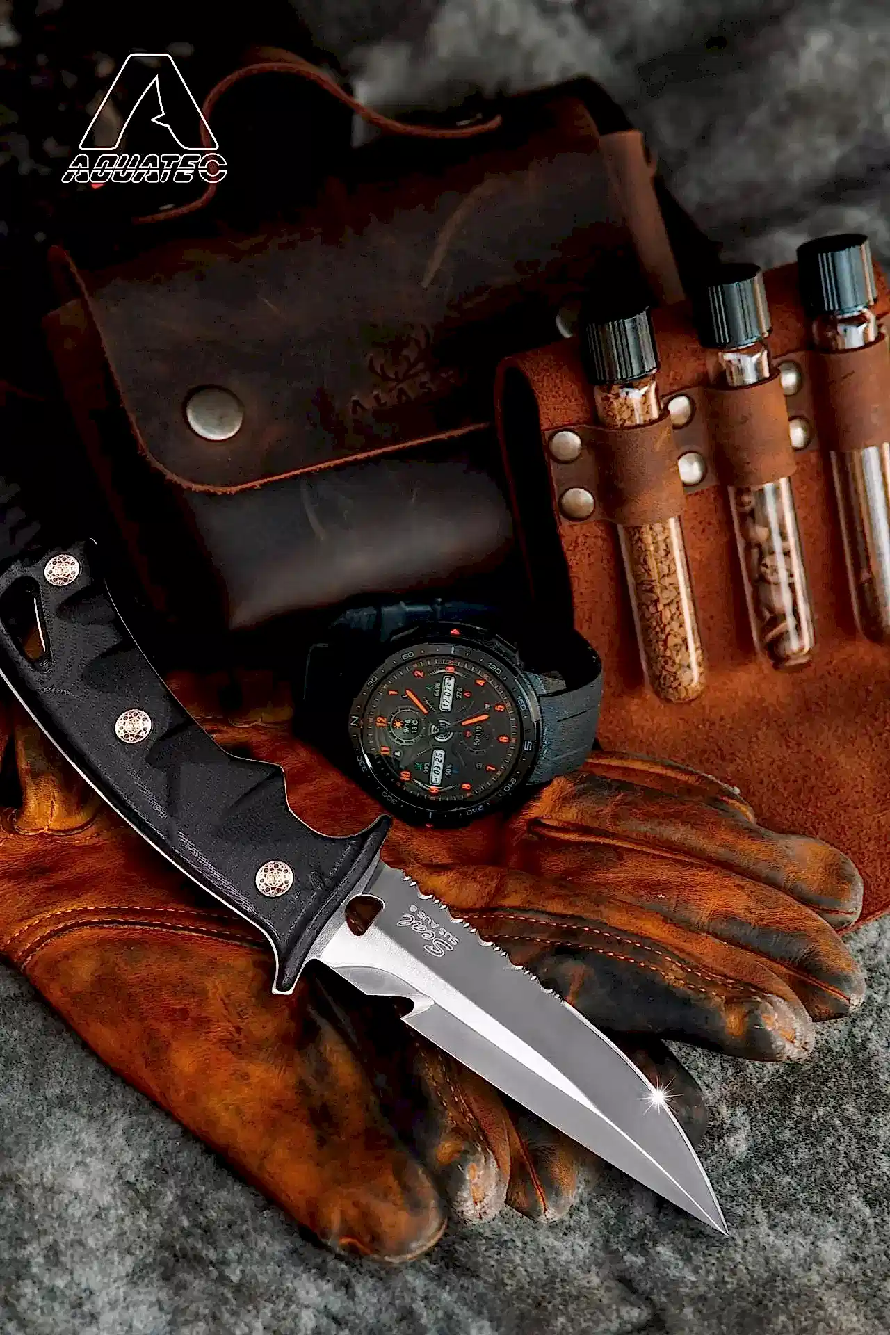 KN-240AC Bıçak - NightFall (Dalış Bıçağı)