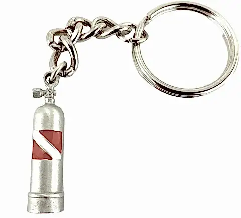 Scuba Tüpü Anahtarlık