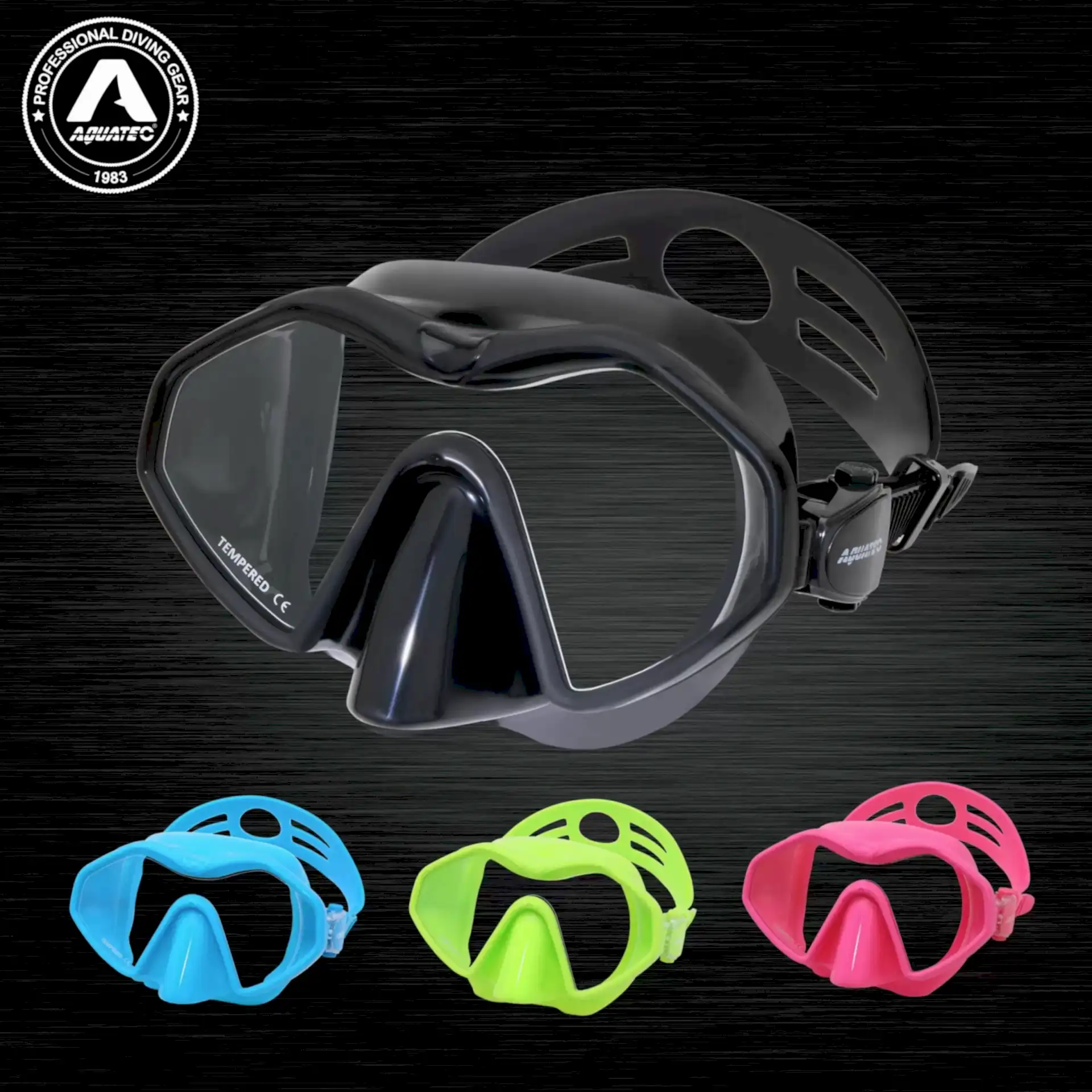 MK-200 Aquatec Maske Yeşil