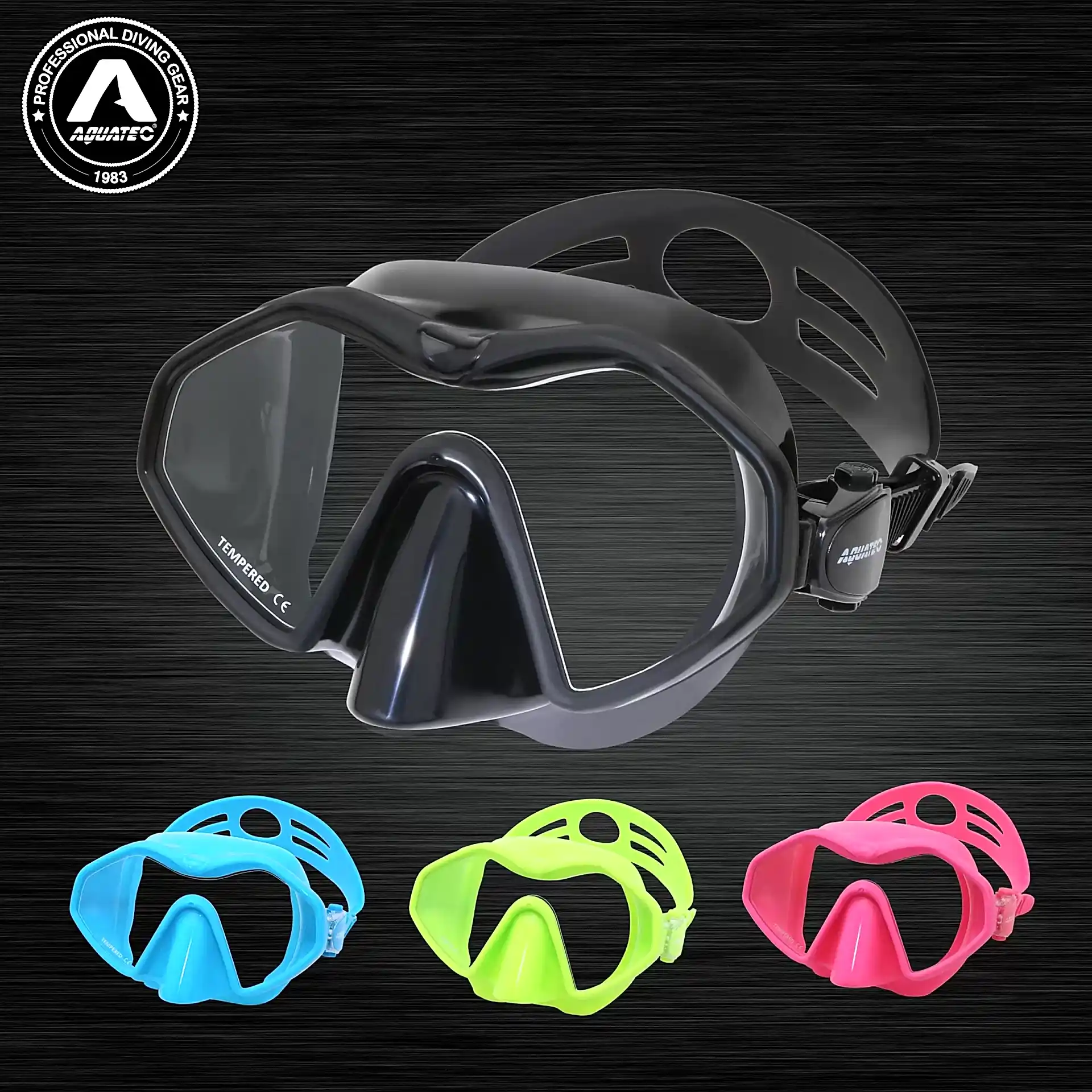 MK-200 Aquatec Maske Mavi